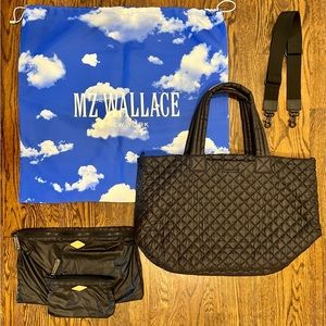 Like New: MZ Wallace Large Metro Tote Deluxe